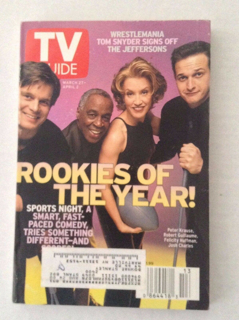 Tv Guide Magazine Peter Krause Robert Guillaume March 27-April 2 1999 021717RH