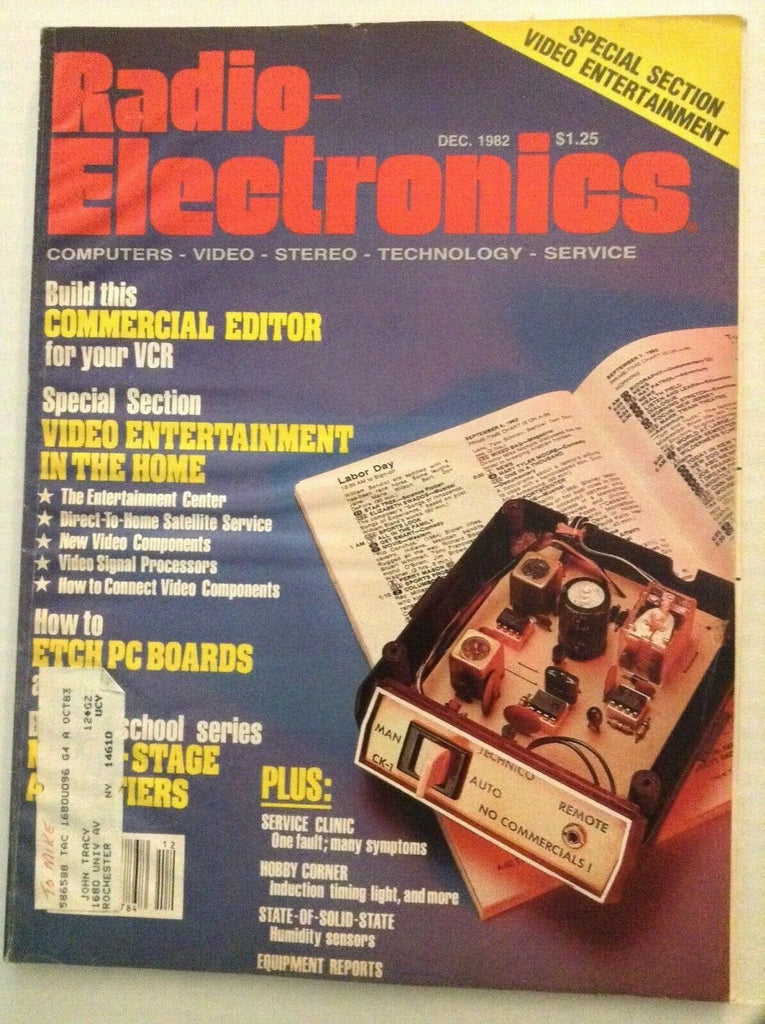 Radio Electronics Mag Build A Commercial Editor December 1982 091119nonrh