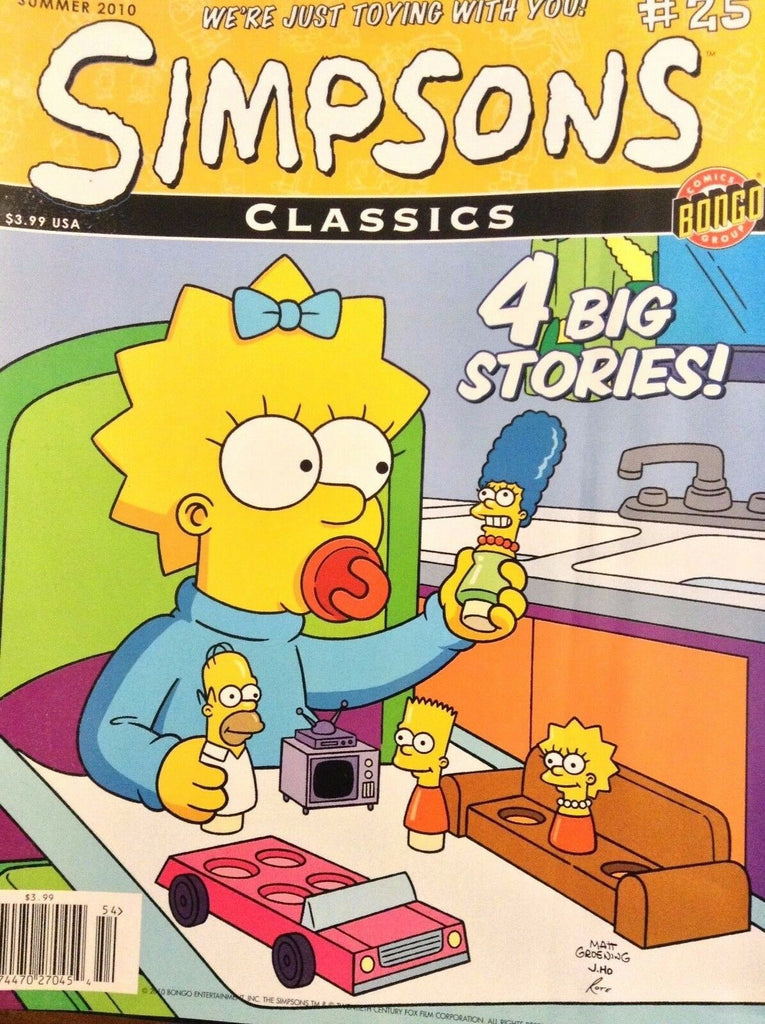 Simpsons Classic MAgazine 4 Big Stories No.25 Summer 2010 121517nonrh