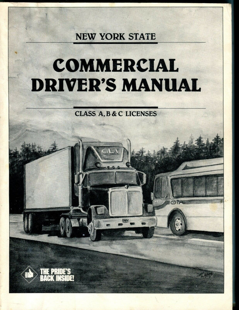New York State Commercial Driver's Manual 1990 EX 050217nonjhe