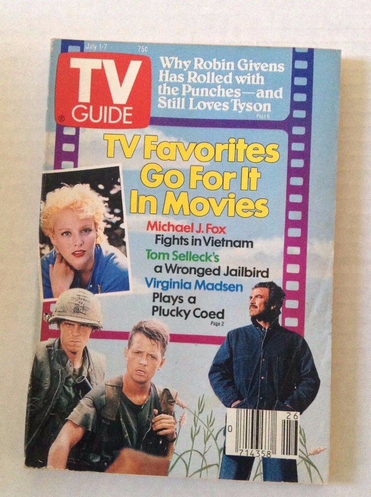 Tv Guide Magazine Burt Reynolds Michael J Fox July 1-7 1989 021717RH