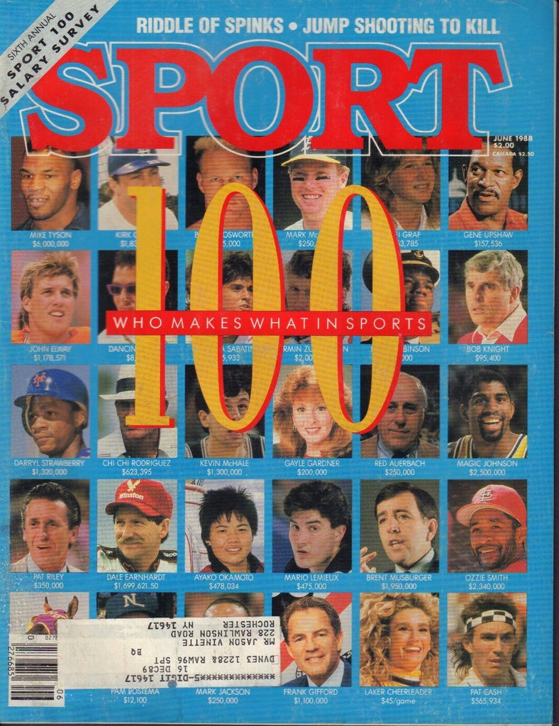 Sport Magazine June 1988 MIke Tyson John Elway 080817nonjhe