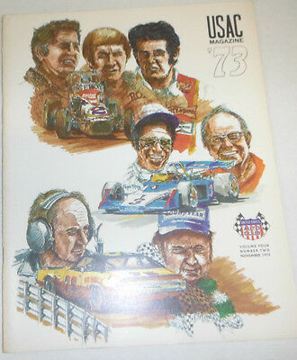 USAC Magazine McLaren & Rutherford 1973 072214R