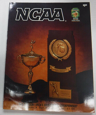 NCAA Basketball Champions Magazine 51st Division Men's April 1989 081815R
