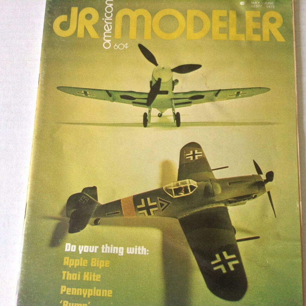 Dr Modeler Magazine Apple Bipe Thai Kite Pennyplane May/June 1972 071917nonrh