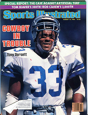Sports Illustrated Magazine August 12 1985 Tony Dorsett EX 041216jhe