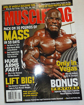 Musclemag Magazine 20 Pounds Of Mass In 59 Days January 2009 111814R