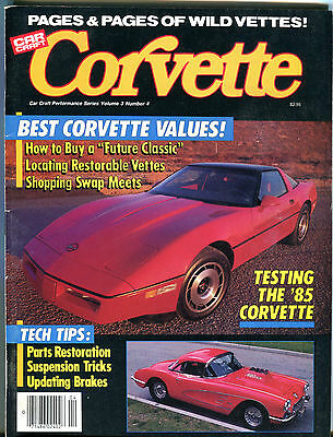 Car Craft Corvette Magazine Testing The '85 Corvette EX 012016jhe