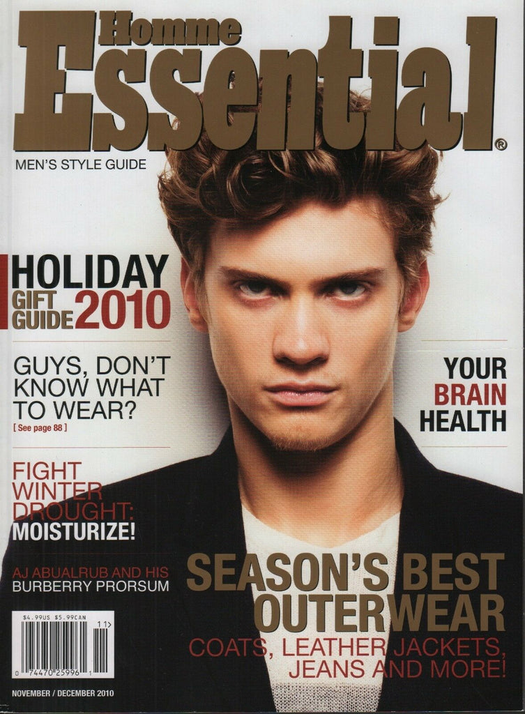 Essential Homme November December 2010 AJ Abualrub Sean Gomez 091218DBE