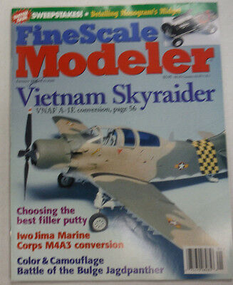FineScale Modeler Magazine Vietnam Skyraider January 1998 042515R