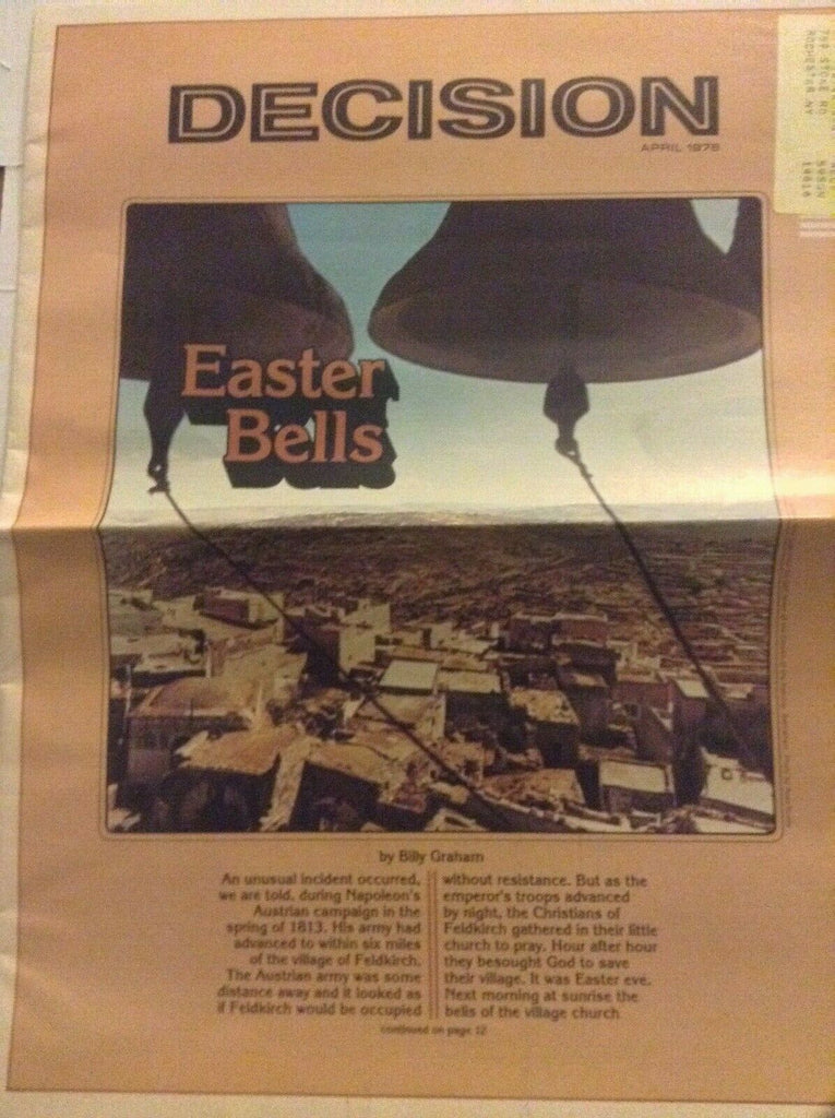 Decision Mag Easter Bells Billy Graham April 1976 082819nonrh