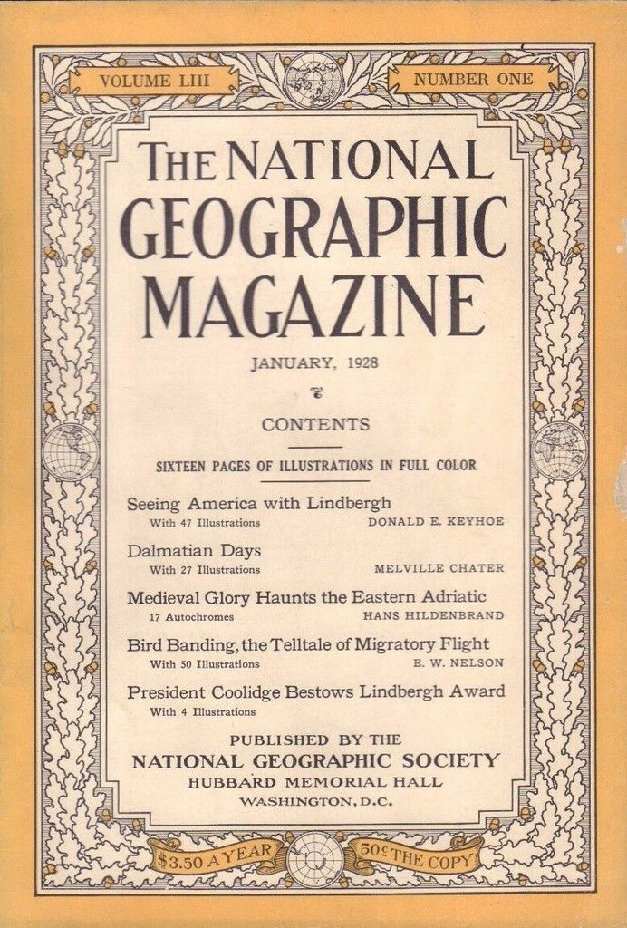 National Geographic January 1928 Dalmatian Days 020717DBE