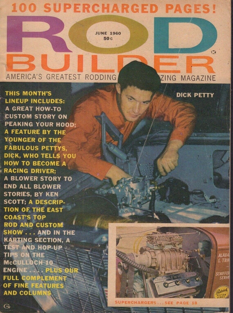 Rod Builder Magazine How To Customs Dick Petty June 1960 030618nonr