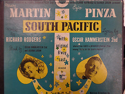 Rodgers & Hammerstein South Pacific Box Set 78 RPM VINYL VG 011116 TLJ2