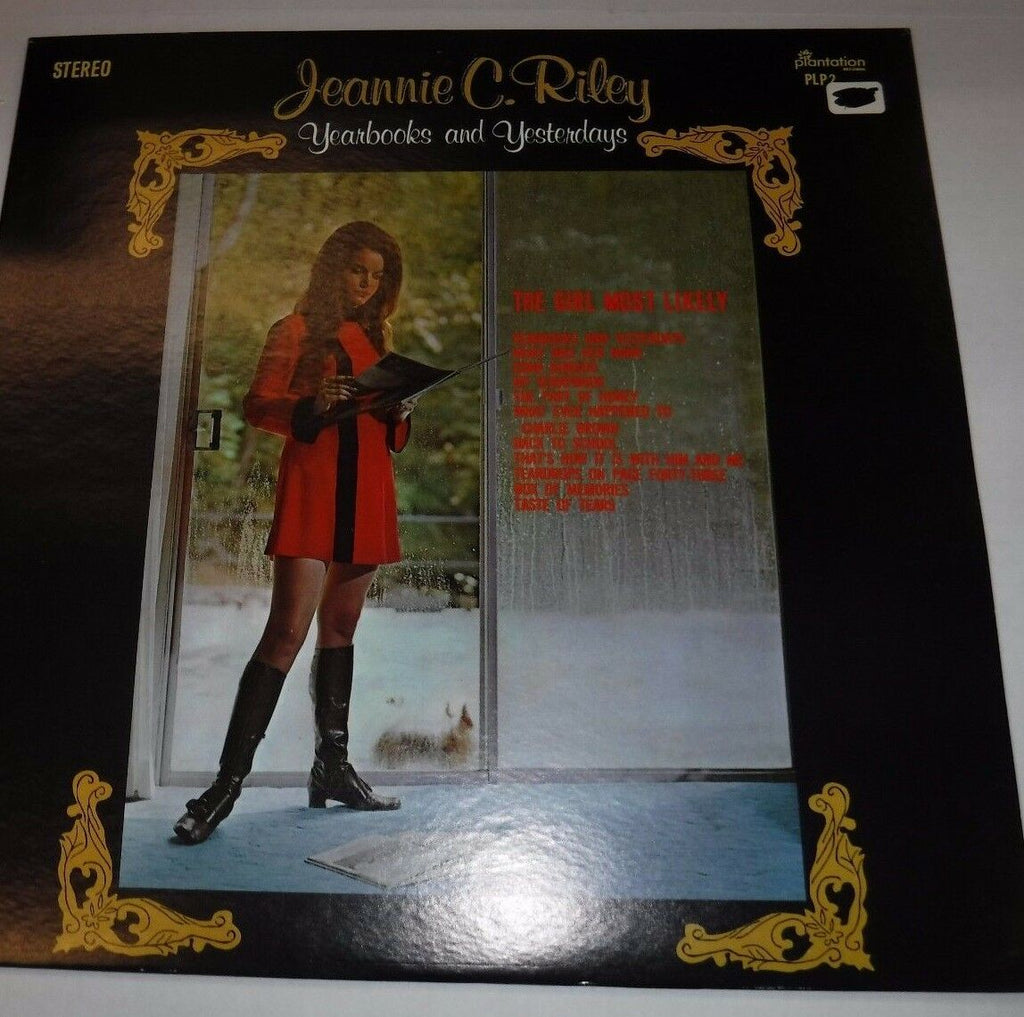 Jeannie C. Riley yearbooks and yesterdays 33RPM PLP2 102916LLE