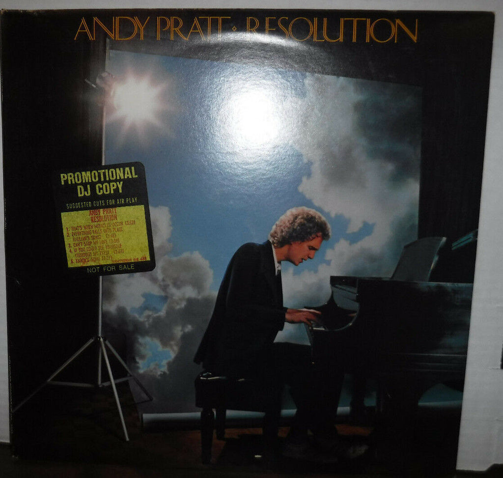 Andy Pratt Resolution PROMO DJ copy NE438 vinyl 010718LLE