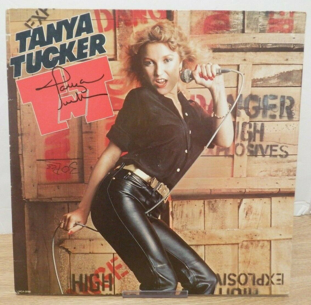Tanya Tucker TNT Signed Autographed MCA-3066 33rpm w/COA 061220DBV