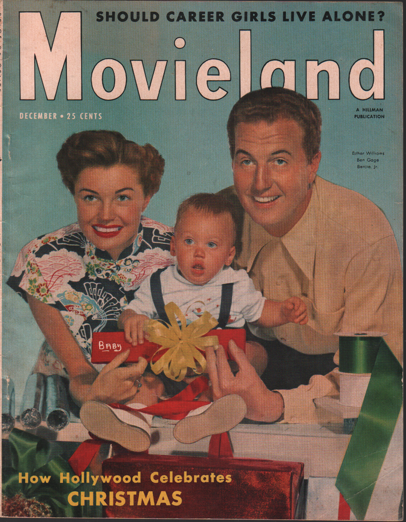 Movieland December 1950 Esther Williams Ben Gage Benjie Jr 080520AME