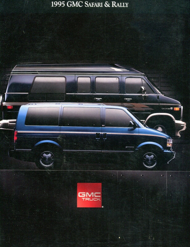 1995 GMC Safari & Rally Automobile Brochure EX 092016jhe