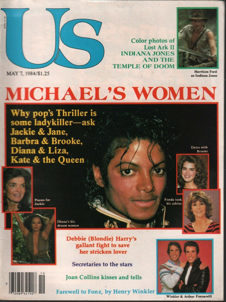 US Magazine May 7 1984 Michael Jackson Harrison Ford Jackie Kennedy 020520AME