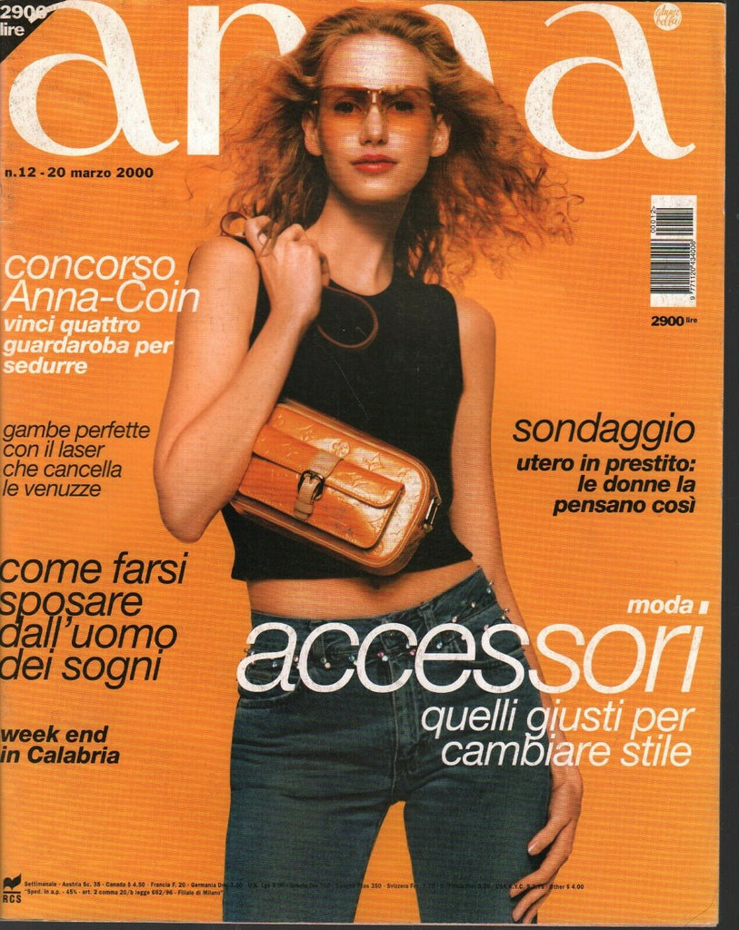 Anna Italian Fashion Magazine March #12-20 2000 Louis Vuitton 030320AME