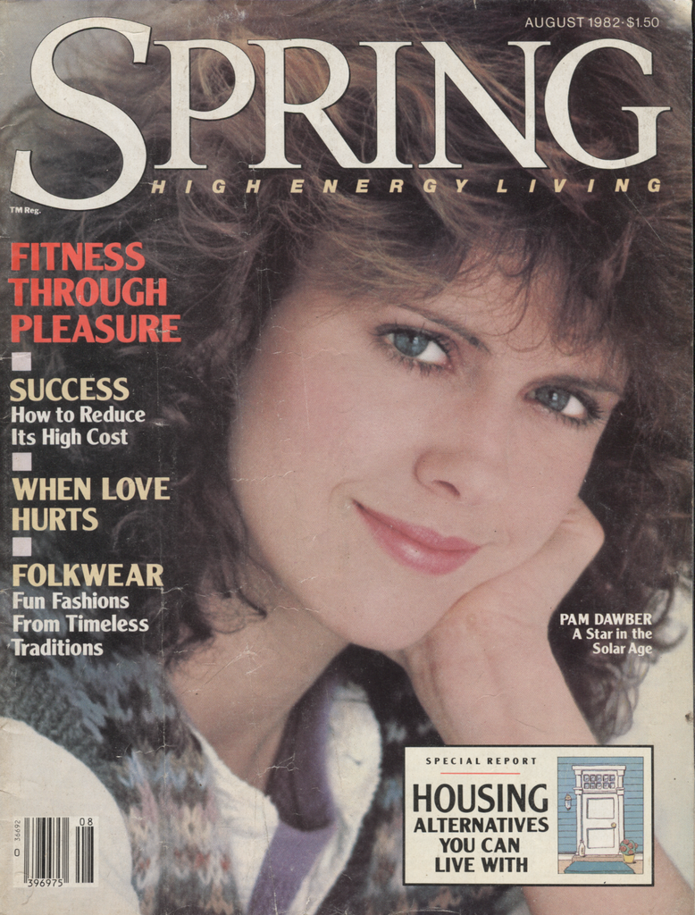 Spring High Energy Living August 1982 Pam Dawber 040620DBE