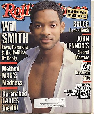 Rolling Stone December 10 1998 Will Smith, John Lennon w/ML Gd 021916DBE2
