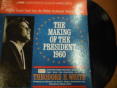 33 RPM Vinyl TV The Making of the President 1960 UA Records UXS59 Stere 050615SM