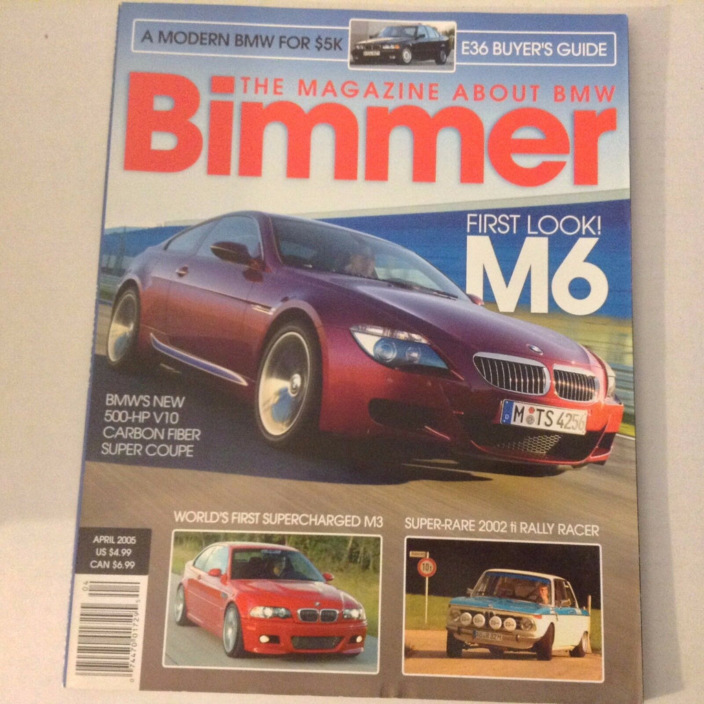 Bimmers BMW Magazine Carbon Fiber Super Coupe April 2005 052617nonrh2