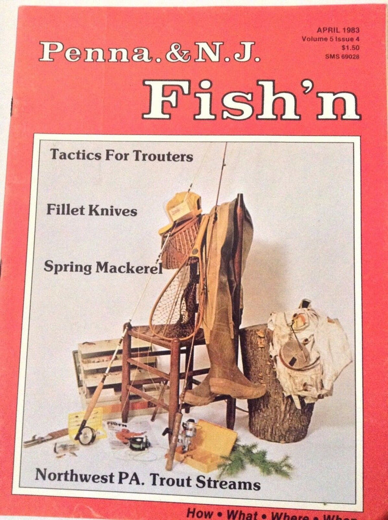 Penna & N Fish'n Magazine Tactics for Trouters April 1983 081917nonrh