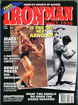 IronMan Magazine May 1994 Arnold Schwarzenegger VG 010416jhe