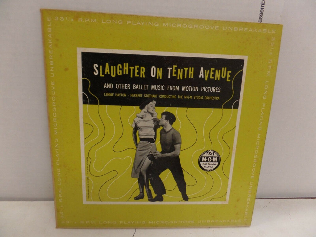 Slaughter on Tenth Avenue MGM Microgroove E-540 10"33rpm 092016DBL