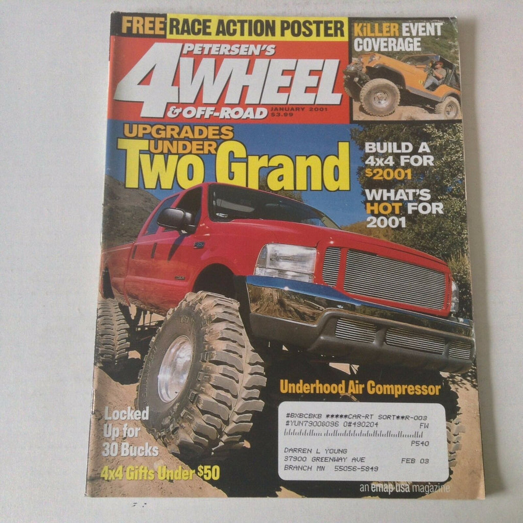 4 Wheel & Off-Road Magazine Upgrades Under Two Grand january 2001 060117nonrh2