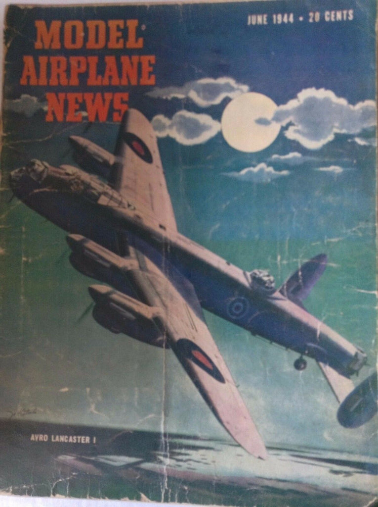 Model Airplane News Magazine Avro Lancaster I June 1944 082317nonrh