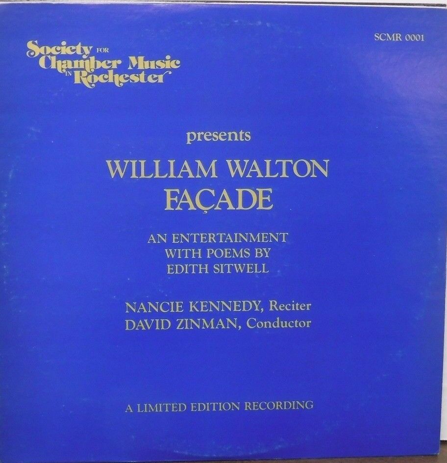 Society for Chamber Music in Rochester William Walton Facade SCMR0001 112016LLE