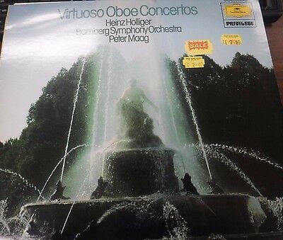 Virtuoso Oboe Concertos 33 RPM 2535 417 Made in England 091016LLE