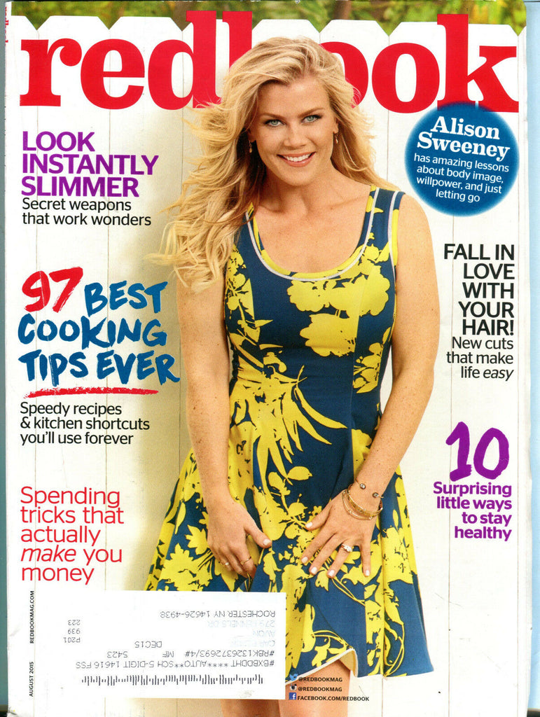 Redbook Magazine August 2015 Alison Sweeney EX 081916jhe