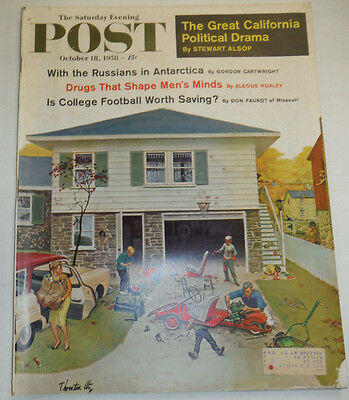 Post Magazine The Great California Political Drama October 1958 122014R