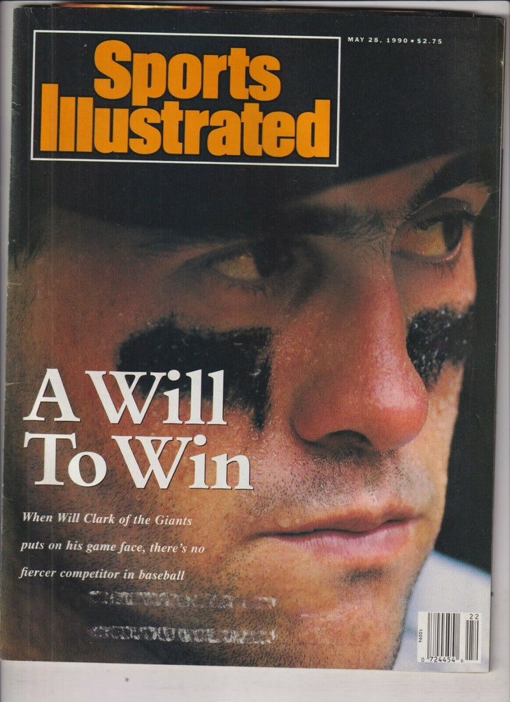 Sports Illustrated Will Clark Kevin Johnson May 28, 1990 021420nonr