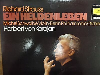 Richard Strauss Ein Heldenleben Herbert von Karajan 33RPM 011416 TLJ