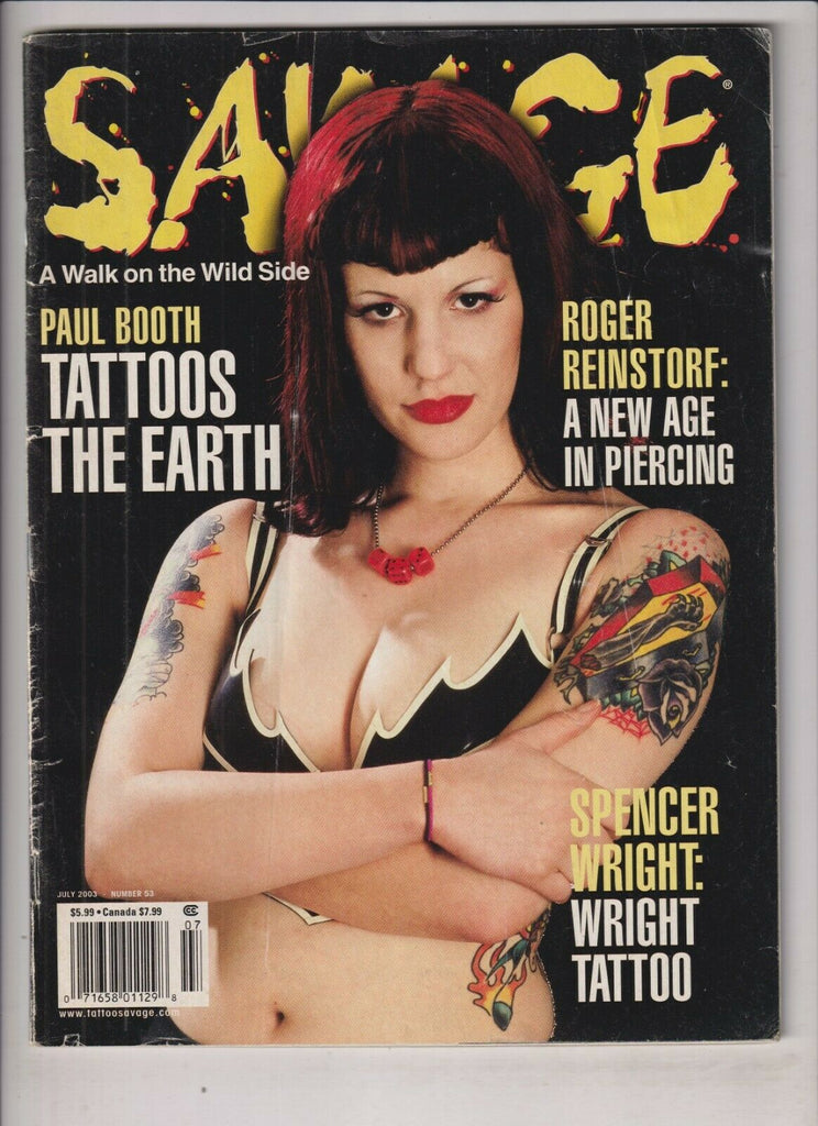 Savage Tattoo Mag Paul Booth Roger Reinstorf July 2003 021120nonr