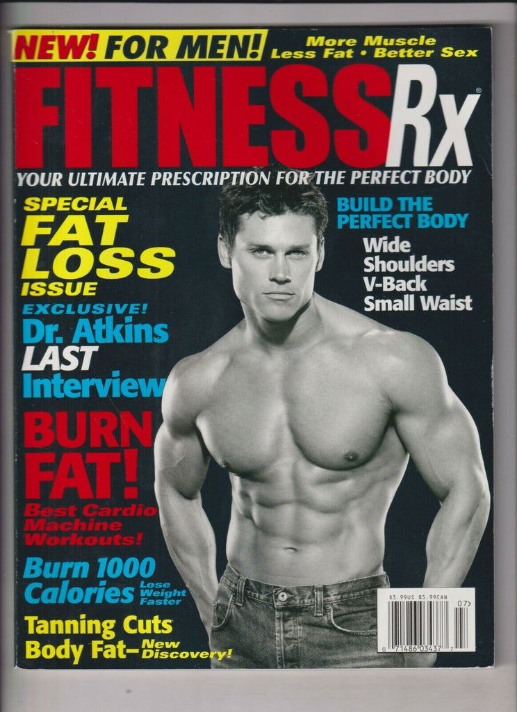 Fitness RX Mag Special Fat Loss Robert Atkins Interview July 2003 030720nonr