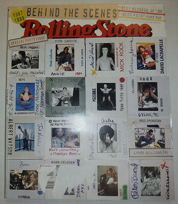 Rolling Stone Magazine Behind The Scenes Photo Albums December 1999 040615R2