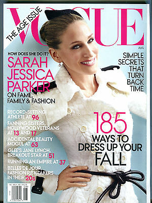 Vogue Magazine August 2011 Sarah Jessica Parker EX 070816jhe2