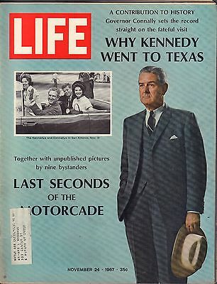 Life Magazine November 24 1967 Birthday Governor Connally w/ML VG 060116DBE