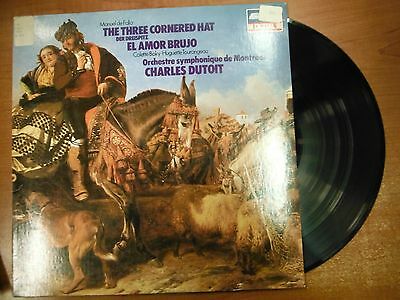 33 RPM Vinyl Manuel de Falla The Three Cornered Hat London Records Stere050115SM
