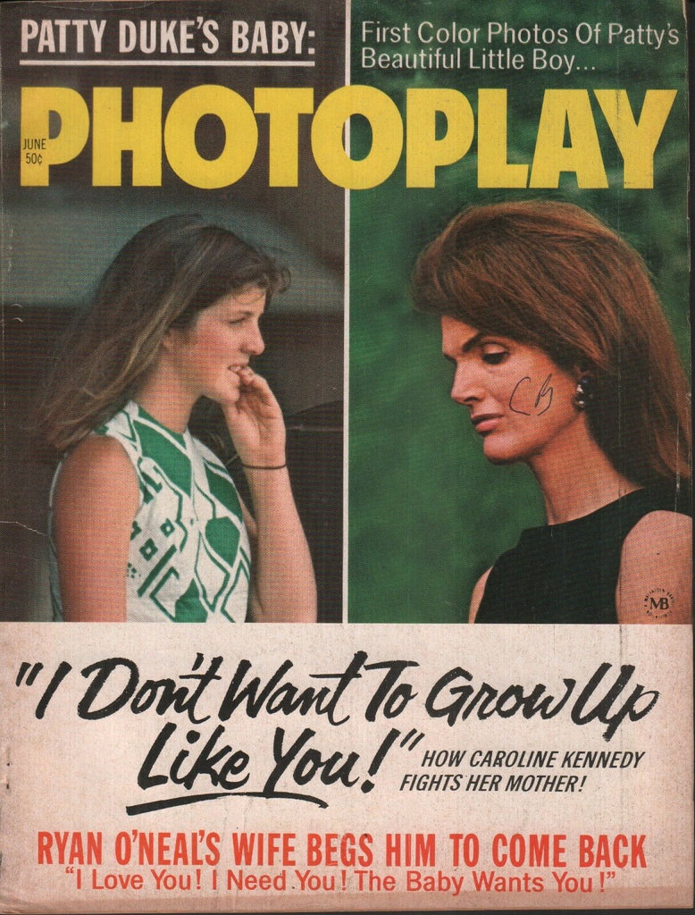 Photoplay June 1971 Caroline Jackie Kennedy Patty Duke NO ML 072219AME
