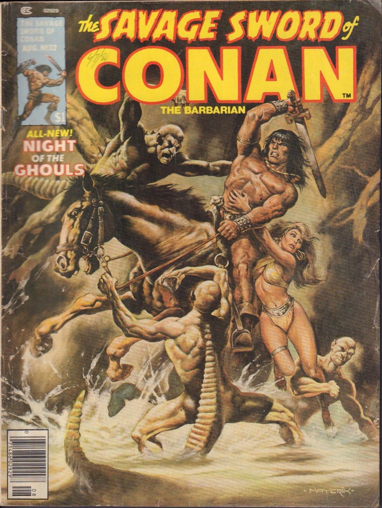 The Savage Sword of Conan The Barbarian no.32 Night of The Ghouls 022817nonDBE2