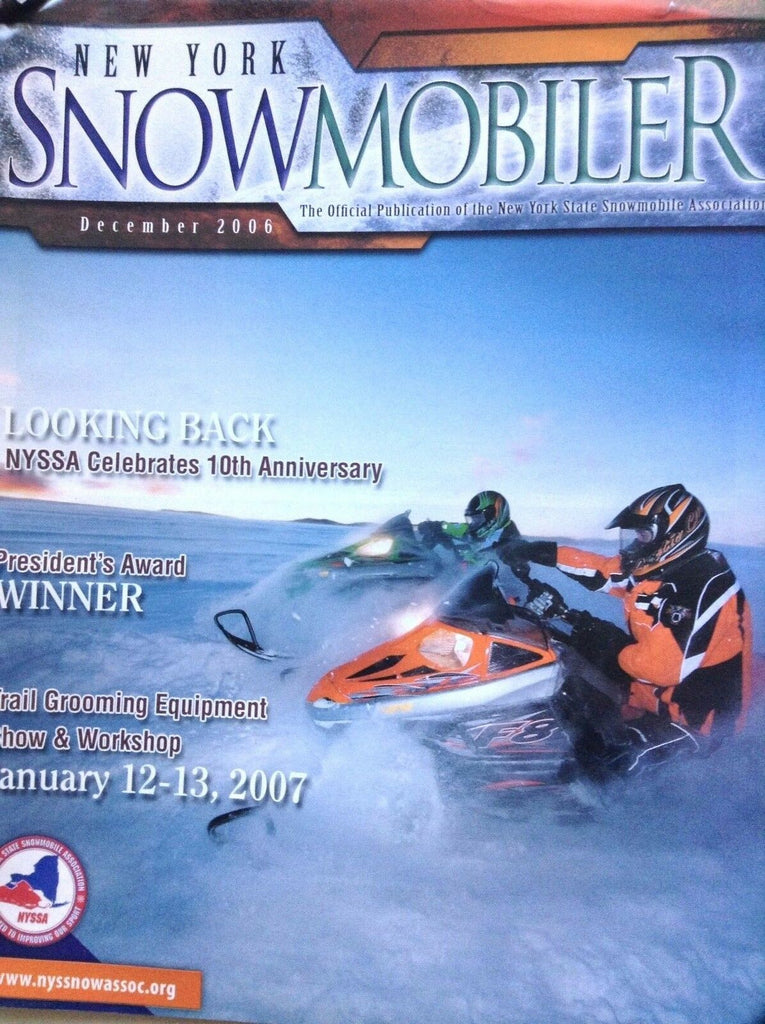 New York Snowmobiler Magazine Nyssa's 10th Ann December 2006 100517NONRH
