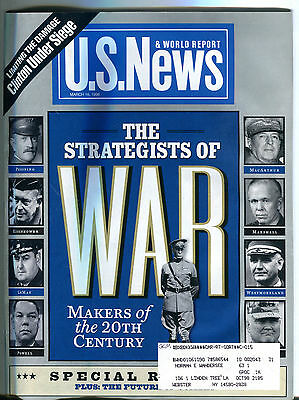 U.S. News & World Report Magazine Strategists Of War EX 080116jhe